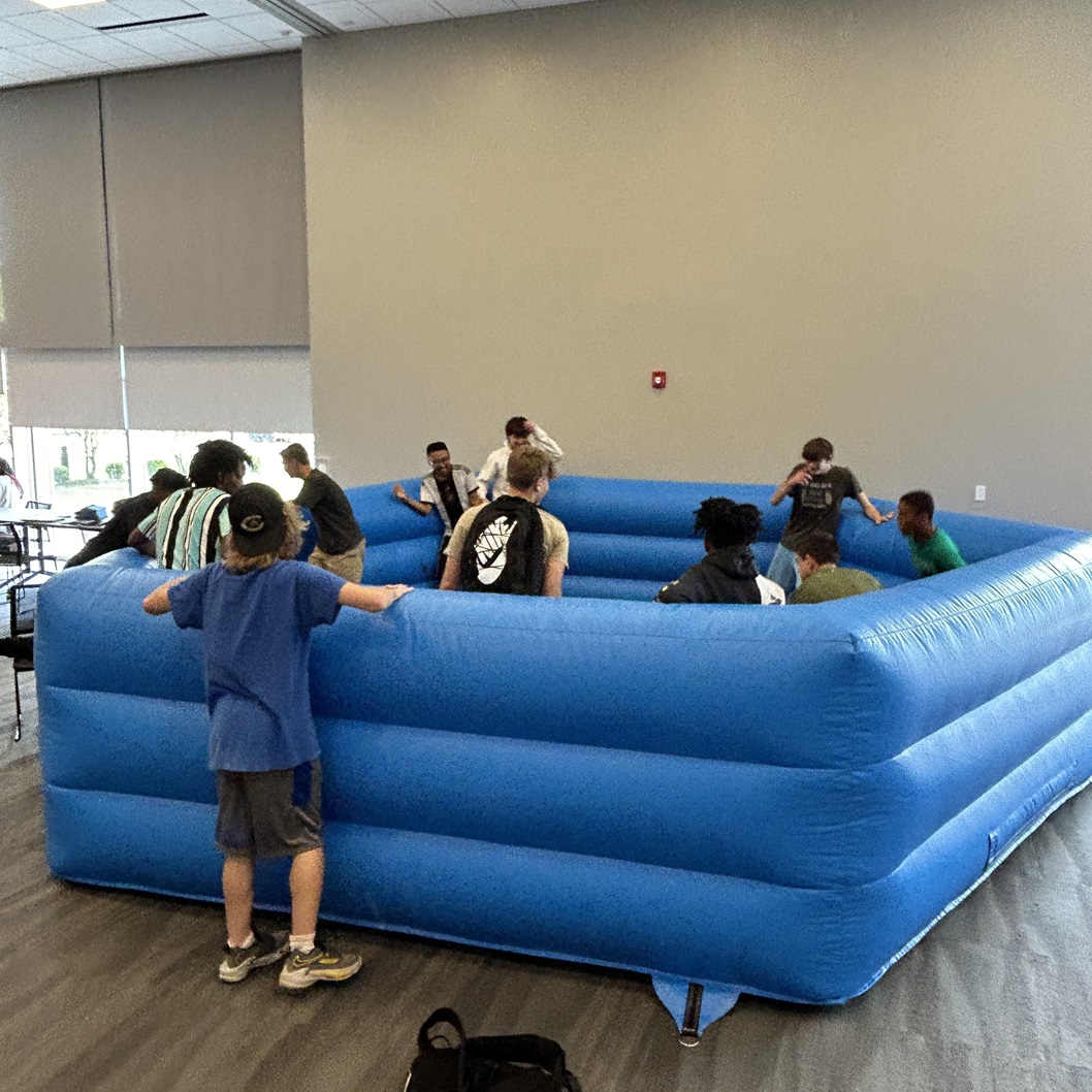 EDGE Teen Center inflatable ball pit