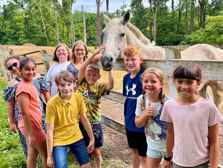 Brownsburg students visit farm