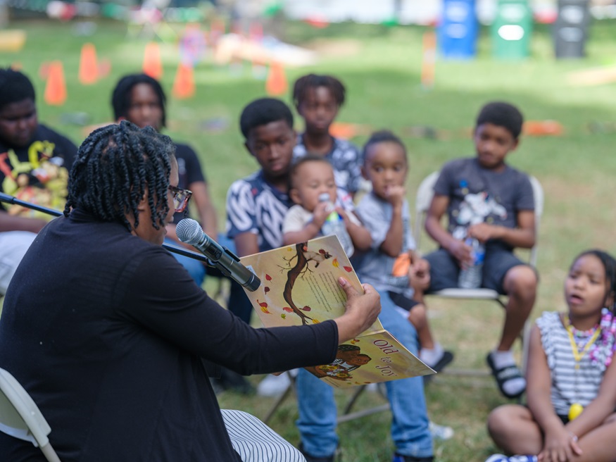 Folsom Cordova Community Partnership story time